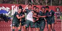  Foto: LEONARDO BRASIL/ FLUMINENSE FC - Legenda: Fluminense estreou com o pé direito no Brasileirão de Aspirantes / Jogada10