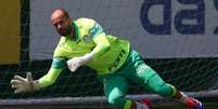 Mayke iniciou transição física no Palmeiras –  Foto: Cesar Greco/Palmeiras / Jogada10