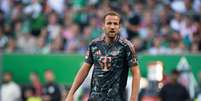 Harry Kane (Bayern de Munique) durante jogo contra o Werder Bremen, no dia 21.09.2024 Foto: dpa picture alliance / Alamy Stock Photo