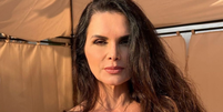 Luiza beijou uma mulher pela primeira vez em um ensaio fotográfico  Foto: Reprodução: Instagram/luizaambieloficial