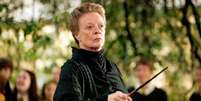 Maggie Smith como Minerva McGonagall.  Foto: Adoro Cinema