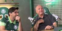 Apresentadores conversam com Felipão e Abel Ferreira em episódio especial do podcast alviverde - Foto: Reprodução/Youtube/SEPTV / Jogada10