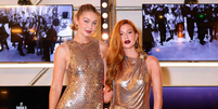 Gigi Hadid e Marina Ruy Barbosa   Foto: Manu Scarpa/Brazil News / Elas no Tapete Vermelho