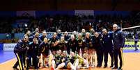 Brasil na final do Sul Americano sub-21 de vôlei feminino no Chile Foto: Esporte News Mundo