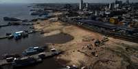 Rio Negro atingiu 13,73 metros, a 4ª menor marca  Foto: Bruno Zanardo/Getty Images / Perfil Brasil