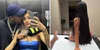 Gato Preto termina namoro com Bia Miranda e posta fotos em motel com mulher  Foto: Reprodução/Instagram