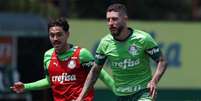 Zé Rafael participou normalmente do treino do Palmeiras nesta quarta-feira –  Foto: Cesar Greco/Palmeiras / Jogada10