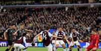  Foto: Michael Steele/Getty Images - Legenda: Aston Villa vence o Bayern pela Champions / Jogada10