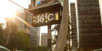 Calor em São Paulo na última quarta-feira: uma semana depois, capital pode registrar novo recorde. Foto: Daniel Teixeira/Estadão / Estadão