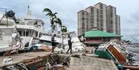 Estrago causado pelo furacão Ian na Flórida Foto: Getty Images / BBC News Brasil