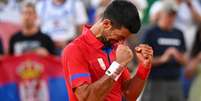 Djokovic vibra nas Olimpíadas /  Foto: Dubreuil/Kopatsch/Zimmer / Esporte News Mundo