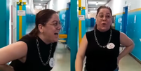 Professora viraliza ao imitar sirene escolar em eleição  Foto: Reprodução/TikTok