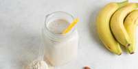 Smoothie de proteína com creatina  Foto: Farion_O | Shutterstock / Portal EdiCase