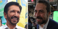 Da esquerda para a direita: Ricardo Nunes (MDB) e Guilherme Boulos (PSOL)  Foto: Montagem/Estadão Conteúdo