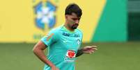 Lucas Paquetá em treino da Seleção Brasileira  Foto: Reuters/Carla Carniel