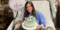 Vera Viel passou o aniversário no hospital após cirurgia para retirada de tumor  Foto: Reprodução/Instagram