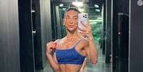 Quem é Lauralie Chapados, campeã da 60ª edição do Mr. Olympia? Veja antes e depois da fisiculturista.  Foto: Instagram, @lauraliechap / Purepeople