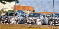 Novo Nissan Kicks camuflado no Aeroporto de Viracopos (SP) Foto: Reprodução/(@janacletos) Instagram