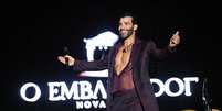 Gusttavo Lima durante show em Brasília  Foto: Reprodução/Instagram/Gusttavo Lima