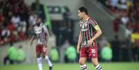 - Foto: Lucas Merçon/Fluminense - Legenda: Ganso, do Fluminense, teve excelente atuação apesar no pênalti perdido no primeiro tempo / Jogada10