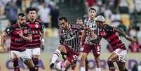 Foto: Lucas Merçon/Fluminense - Legenda: Fluminense vence o Flamengo, pelo Brasileirão / Jogada10