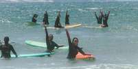 Evento de surfe em Santa Catarina. Foto: Divulgação/Surftrip / Esporte News Mundo