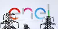 Ilustração com o logo da Enel  Foto: Reuters