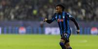 Ademola Lookman (Atalanta) durante jogo contra o Shakhtar Donetsk, no dia 02.10.2024 Foto: dpa picture alliance / Alamy Stock Photo