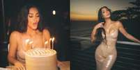 Kim Kardashian em aniversário de 44 anos  Foto: Reprodução / Instagram / @kimkardashian / Manequim