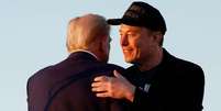 Musk apareceu ao lado de Trump em um comício no início deste mês  Foto: Getty Images / BBC News Brasil