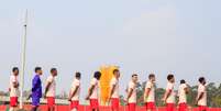 Jogadores do time Sub-20 do Red Bull Bragantino. Foto: Fernando Roberto/Red Bull Bragantino / Esporte News Mundo