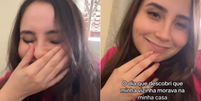 Professora de inglês viraliza ao saber que casa alugada tem 'passagem secreta' Foto: Reprodução/TikTok @teachertie