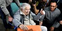 Pepe Mujica vota no Uruguai  Foto: Reuters