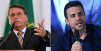 Bolsonaro nega racha na direita e diz que 'caiu a máscara' de Marçaç  Foto: Reprodução/Instagram @jarimessiasbolsonaro e @pablomarcalporsp