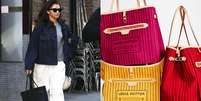 A atriz Zendaya e a bolsa inovadora da Louis Vuitton  Foto: Divulgação / Manequim