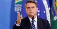 Bolsonaro decidiu manter o compromisso em Goiânia e acompanhou de perto o resultado adverso  Foto: Reprodução / Perfil Brasil