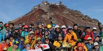 Monte Fuji, um dos cartões-postais mais conhecidos do Japão, atravessa o período mais longo sem neve em seu cume Foto: DW / Deutsche Welle