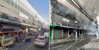 Incêndio em shopping do Brás pode ter destruído mais de 200 lojas  Foto: Reprodução / Perfil Brasil