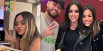 Bruna Biancardi surpreende homepage do ex-ficante de Neymar em aniversário; Gabily e jogador viveram affair secreto em 2019.  Foto: Instagram, Gabily / Purepeople