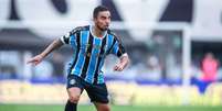 Foto: Lucas Uebel / Grêmio - Legenda: Fábio pode ser suspenso por mais jogos e pode desfalcar o Grêmio / Jogada10