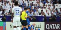 Neymar sente possível nova lesão em partida do Al Hilal  Foto: Getty Images/Yasser Bakhsh