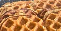 WAFFLE DE BANANA  Foto: Bake and Cake Gourmet