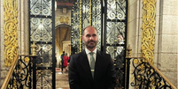 Eduardo Bolsonaro posou em Mar-a-lago, resort de luxo de Trump  Foto: Reprodução/Instagram/@bolsonarosp