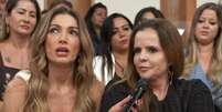 Patrícia Poeta e Luciana no Encontro  Foto: Reprodução/Globo / Contigo