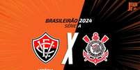  Foto: Arte Jogada10 - Legenda: Vit&oacute;ria e Corinthians fazem jogo decisivo. Ambos est&atilde;o pr&oacute;ximos da zona de rebaixamento / Jogada10