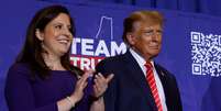 Trump escolheu a congressista Elise Stefanik, que criticou a China no passado, para ser embaixadora dos EUA nas Nações Unidas  Foto: Getty Images / BBC News Brasil