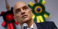 O ministro do STF Alexandre de Moraes (foto de arquivo): "Não existe possibilidade de pacificação com anistia a criminosos"  Foto: DW / Deutsche Welle