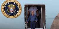 Biden durante visita em Manaus  Foto: REUTERS/Bruno Kelly