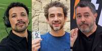 André Hernan, Felipe Andreoli e Marco Aurélio Souza: há vida mais tranquila e rentável fora da Globo  Foto: Reprodução