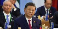 Xi Jinping, presidente da China, durante reuni&atilde;o da c&uacute;pula do G20  Foto: REUTERS/Ricardo Moraes